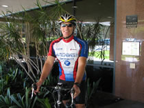 Bicycle accident lawyer Bonnici Law Group frequently commutes to his law office in San Diego
